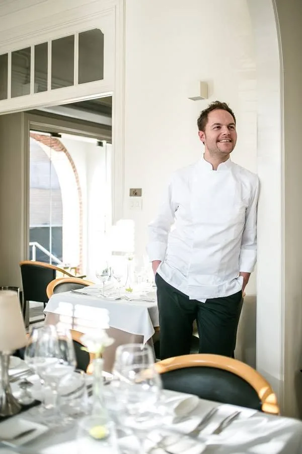 Portret van privéchef Thierry Blauwart